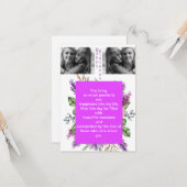 祝誕生日 カード (正面/裏面インサイチュ)