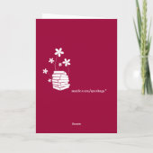 祝誕生日 カード (裏面)