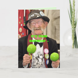 祝誕生日 サンキューカード