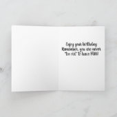 祝誕生日***姉妹*** カード (内部)