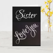 祝誕生日***姉妹*** カード (黄色い花)