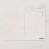 祝賀の歓声　シャンパングラスを掲げて乾杯 ポストカード (裏面)