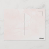 祝賀の歓声 ワインボトルを傾けての乾杯 ポストカード (裏面)