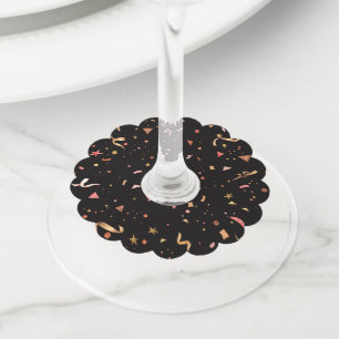 祝賀オーナメント2 ワイングラスタグ