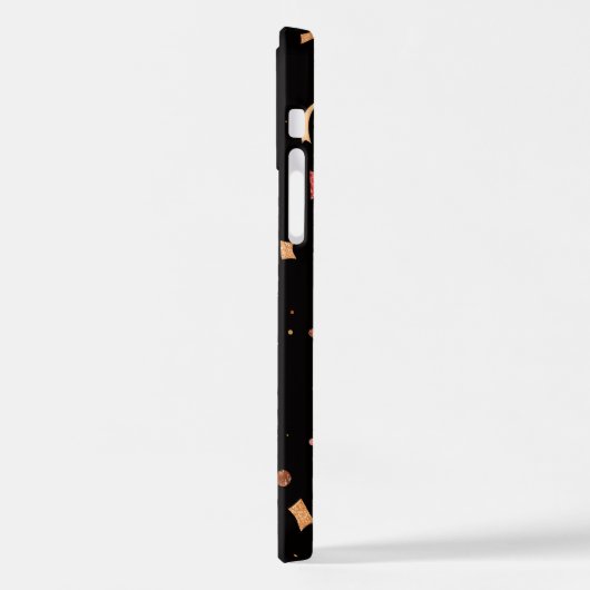 祝賀オーナメント2 iPhoneケース (左側面)