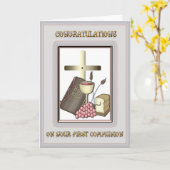 祝賀会 カード (黄色い花)