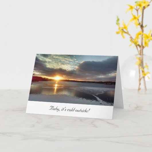 祝賀状 カード (黄色い花)