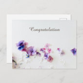 祝賀状 ポストカード (正面/裏面)