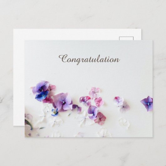 祝賀状 ポストカード (正面/裏面)