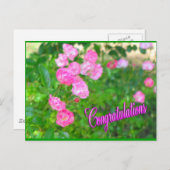 祝賀 ポストカード (正面/裏面)