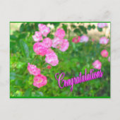 祝賀 ポストカード (正面)