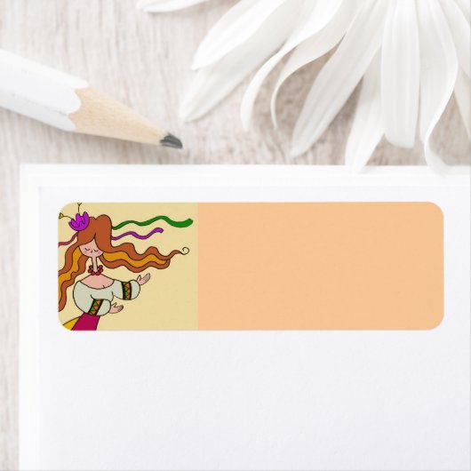 祝踊り ラベル (インサイチュ)