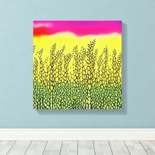 祝農家 キャンバスプリント (インサイチュ (ウッドフロア))