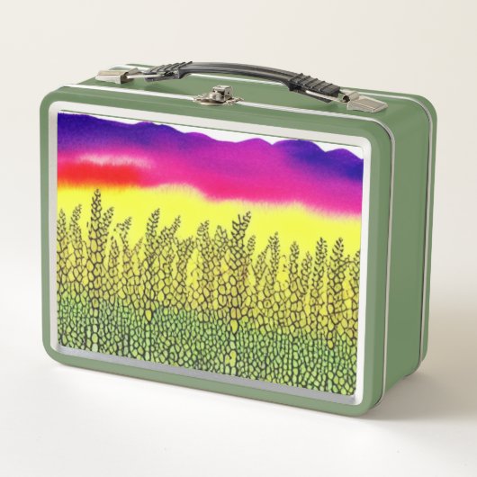 祝農家 メタルランチボックス (正面)