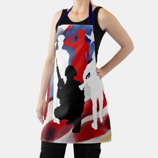 祝退役軍人 エプロン (インサイチュ)