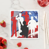 祝退役軍人 スタンダードランチョンナプキン (インサイチュ)