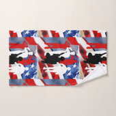 祝退役軍人 バスタオルセット (ハンドタオル)