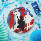 祝退役軍人 ペーパープレート (パーティー)