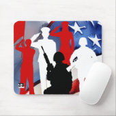 祝退役軍人 マウスパッド (マウス)