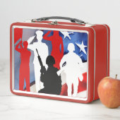 祝退役軍人 メタルランチボックス (インサイチュ)