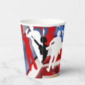 祝退役軍人 紙コップ (右)