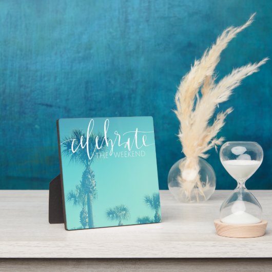 祝週末 フォトプラーク (インサイチュ)