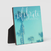 祝週末 フォトプラーク (正面)