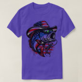 祝魚釣りの愛を示す Tシャツ (デザイン正面)