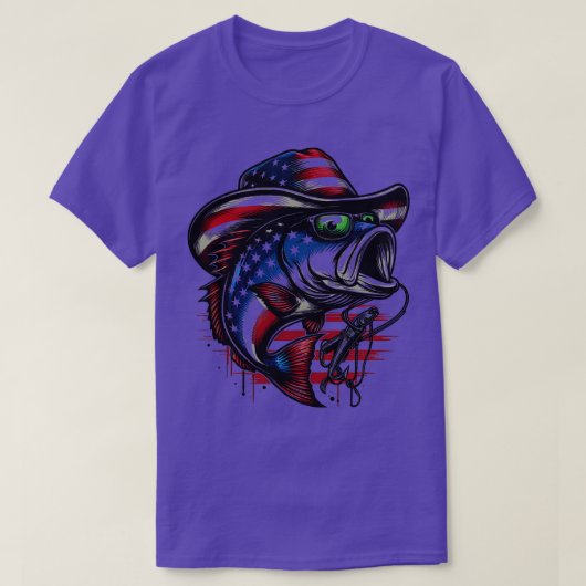 祝魚釣りの愛を示す Tシャツ (デザイン正面)