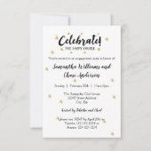 祝2010年12月25日の婚約パーティ招待状 招待状 (正面)