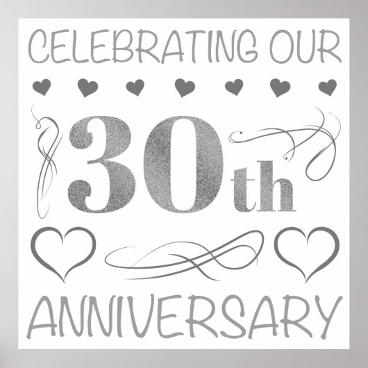 祝30周年記念 ポスター (正面)