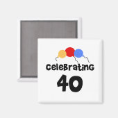 祝40 マグネット (正面/裏面)
