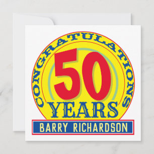 祝50年 カード