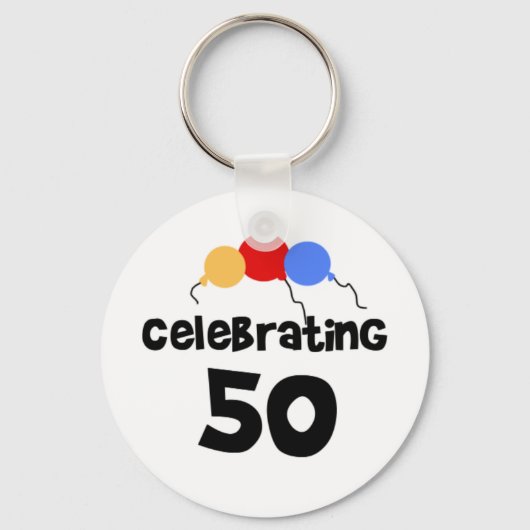 祝50 キーホルダー (正面)