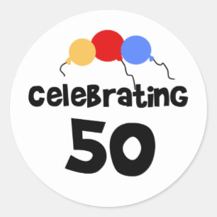祝50 ラウンドシール