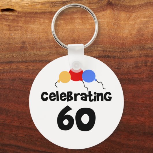 祝60 キーホルダー (正面)