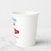 祝7月4日赤白青ロケポップ・アートのット 紙コップ (左)