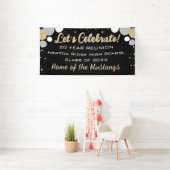 祝!おもしろい紙吹雪クラス懇親会バナー 横断幕 (インサイチュ)