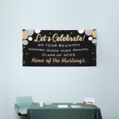 祝!おもしろい紙吹雪クラス懇親会バナー 横断幕 (トレードショー)