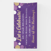 祝!おもしろい紙吹雪クラス懇親会バナー 横断幕 (縦)