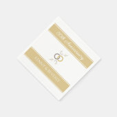 祝!カスタムアニバーサリーナプキンス スタンダードカクテルナプキン (角)