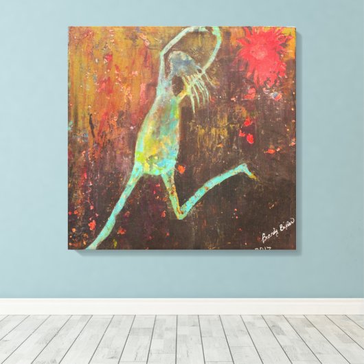 祝 キャンバスプリント (インサイチュ (ウッドフロア))