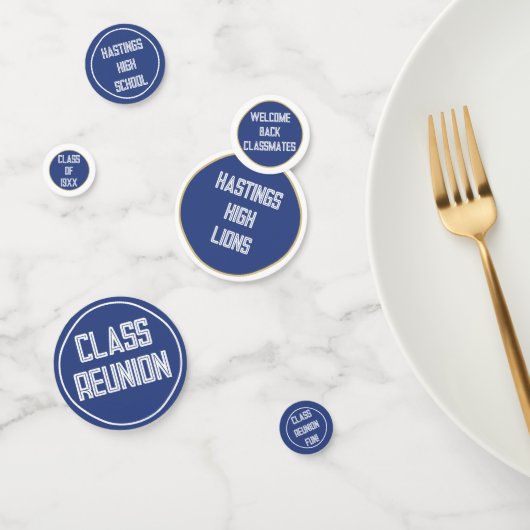 祝!クラス懇親会テーブルの紙吹雪 コンフェッティ (グループ)