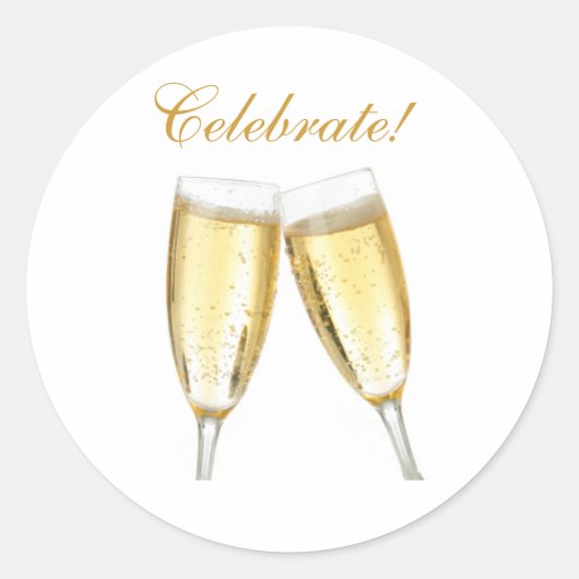 祝!シール ラウンドシール (正面)