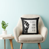 祝 | ブラックヒストリ247365パワー拳カスタム クッション (椅子)