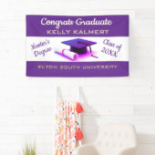 祝!修士号 横断幕 (インサイチュ)