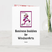 祝!宝くじに当たった カード (裏面)