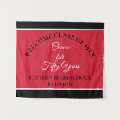 祝!第50期クラス懇親会パーティー タペストリー (正面(横))