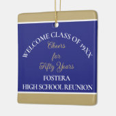 祝!第50期クラス懇親会 セラミックオーナメント (左)