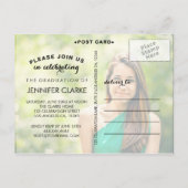 祝 | 2015卒業パーティー招待状 インビテーションポストカード (裏面)